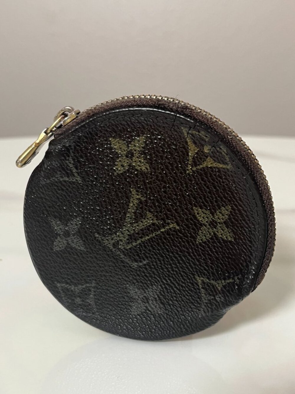 Louis Vuitton Monogram Porte Monnaie Rond Coin Purse